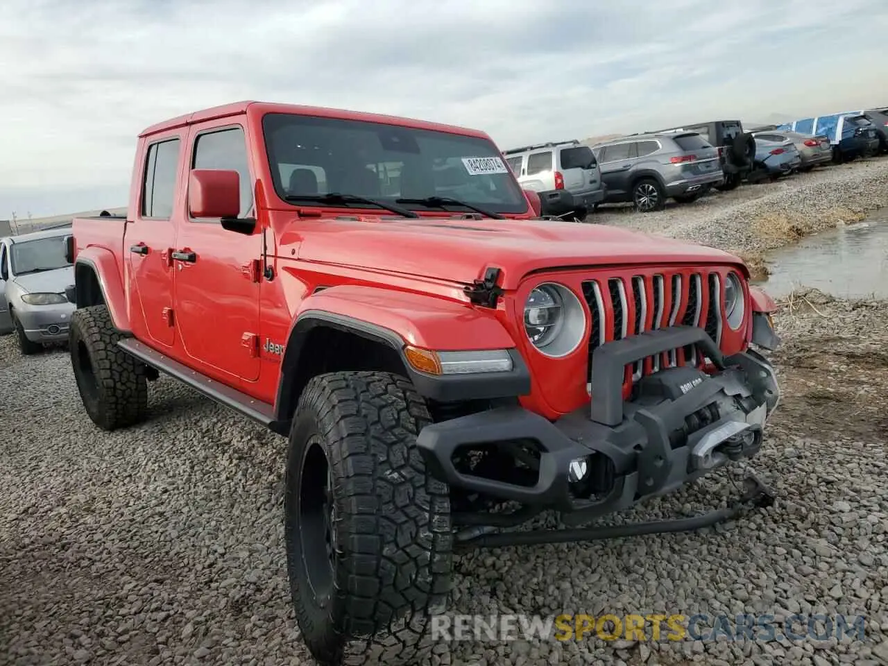4 fotografías del automóvil dañado 1C6HJTFG4ML520672 JEEP GLADIATOR 2021