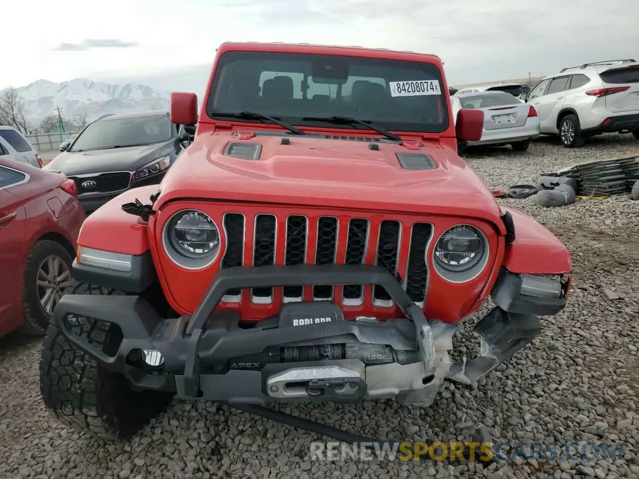 5 fotografías del automóvil dañado 1C6HJTFG4ML520672 JEEP GLADIATOR 2021
