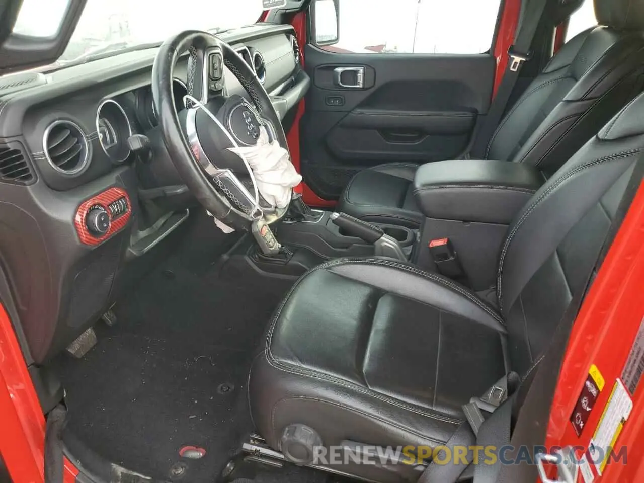 7 fotografías del automóvil dañado 1C6HJTFG4ML520672 JEEP GLADIATOR 2021