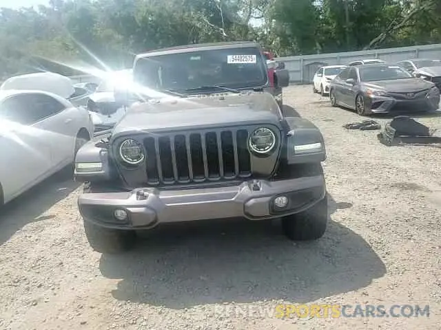 14 fotografías del automóvil dañado 1C6HJTFG7ML579232 JEEP GLADIATOR 2021