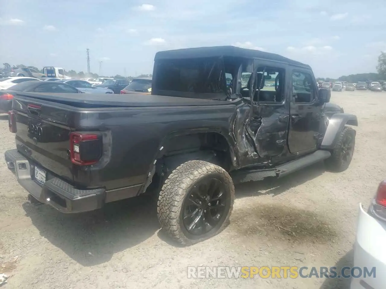 3 fotografías del automóvil dañado 1C6HJTFG7ML579232 JEEP GLADIATOR 2021