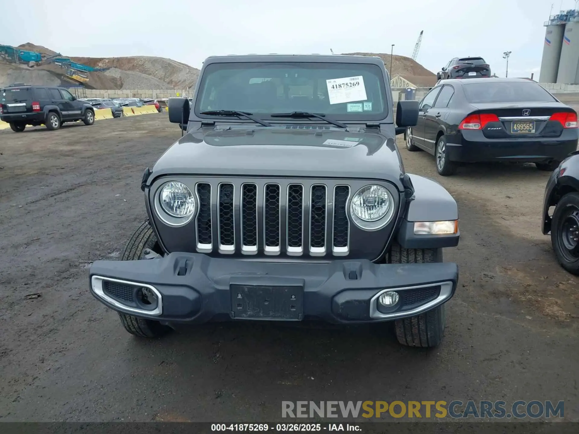 12 fotografías del automóvil dañado 1C6HJTFG7ML620006 JEEP GLADIATOR 2021