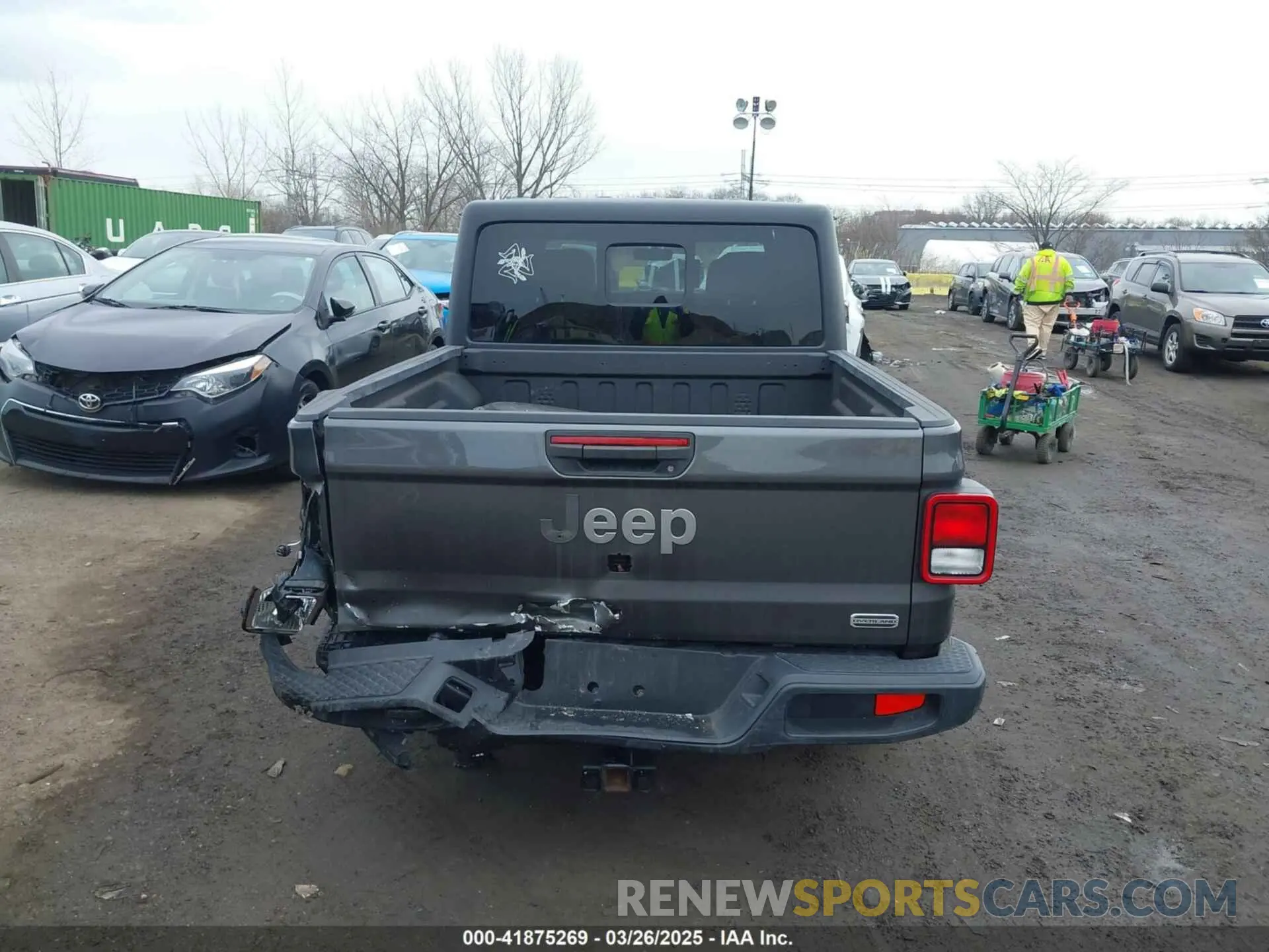 16 fotografías del automóvil dañado 1C6HJTFG7ML620006 JEEP GLADIATOR 2021