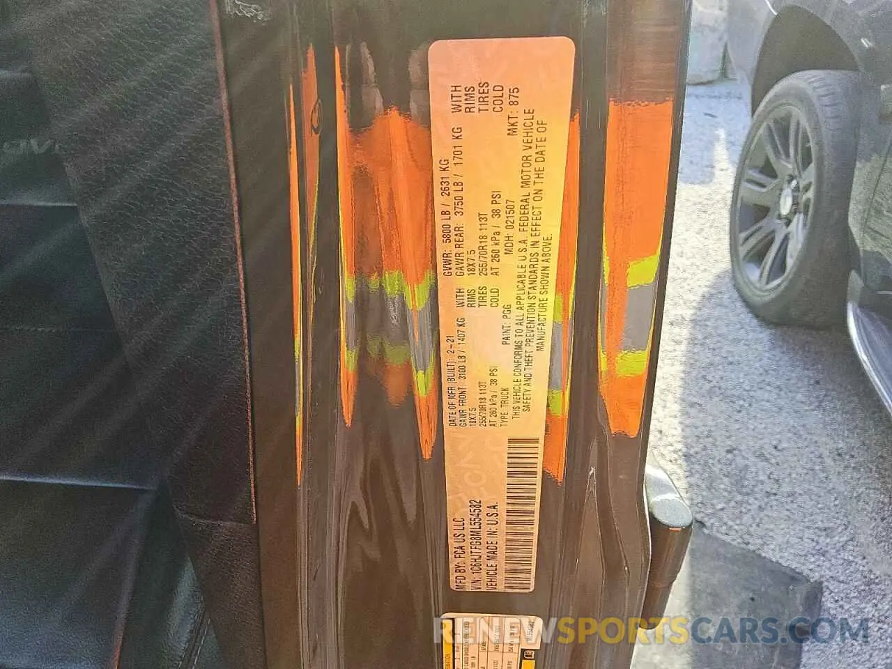 13 fotografías del automóvil dañado 1C6HJTFG8ML554582 JEEP GLADIATOR 2021
