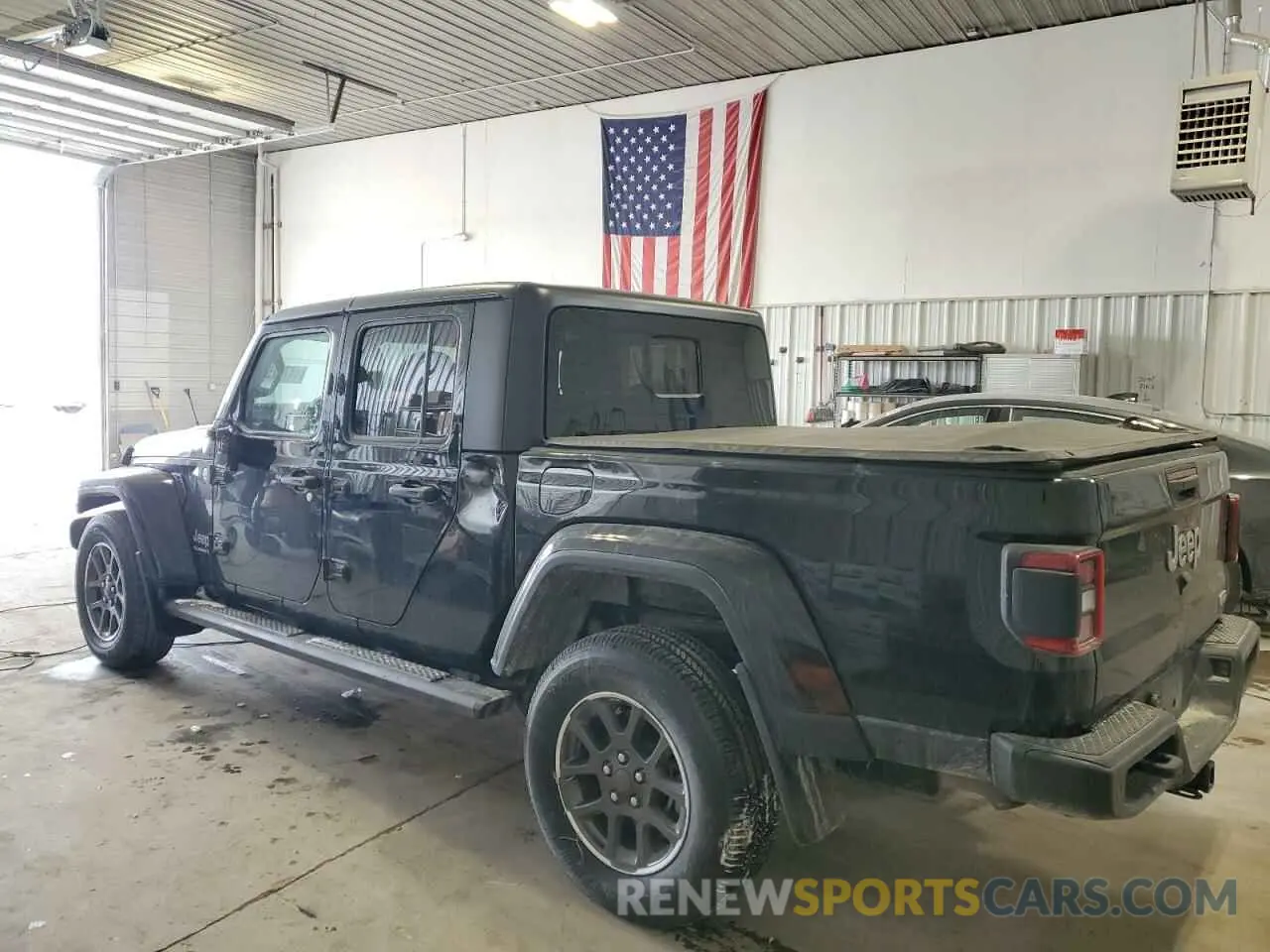 2 fotografías del automóvil dañado 1C6HJTFG9ML519713 JEEP GLADIATOR 2021