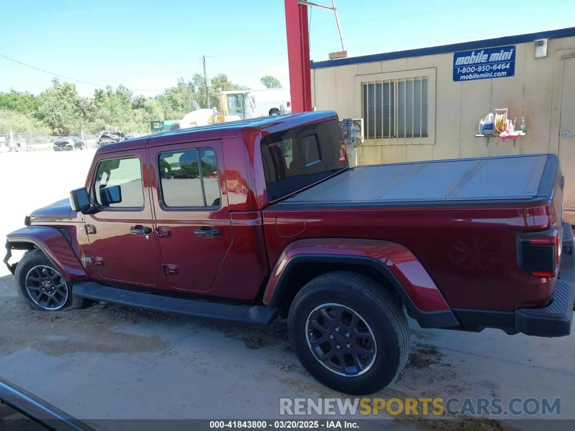 14 fotografías del automóvil dañado 1C6HJTFGXML553983 JEEP GLADIATOR 2021