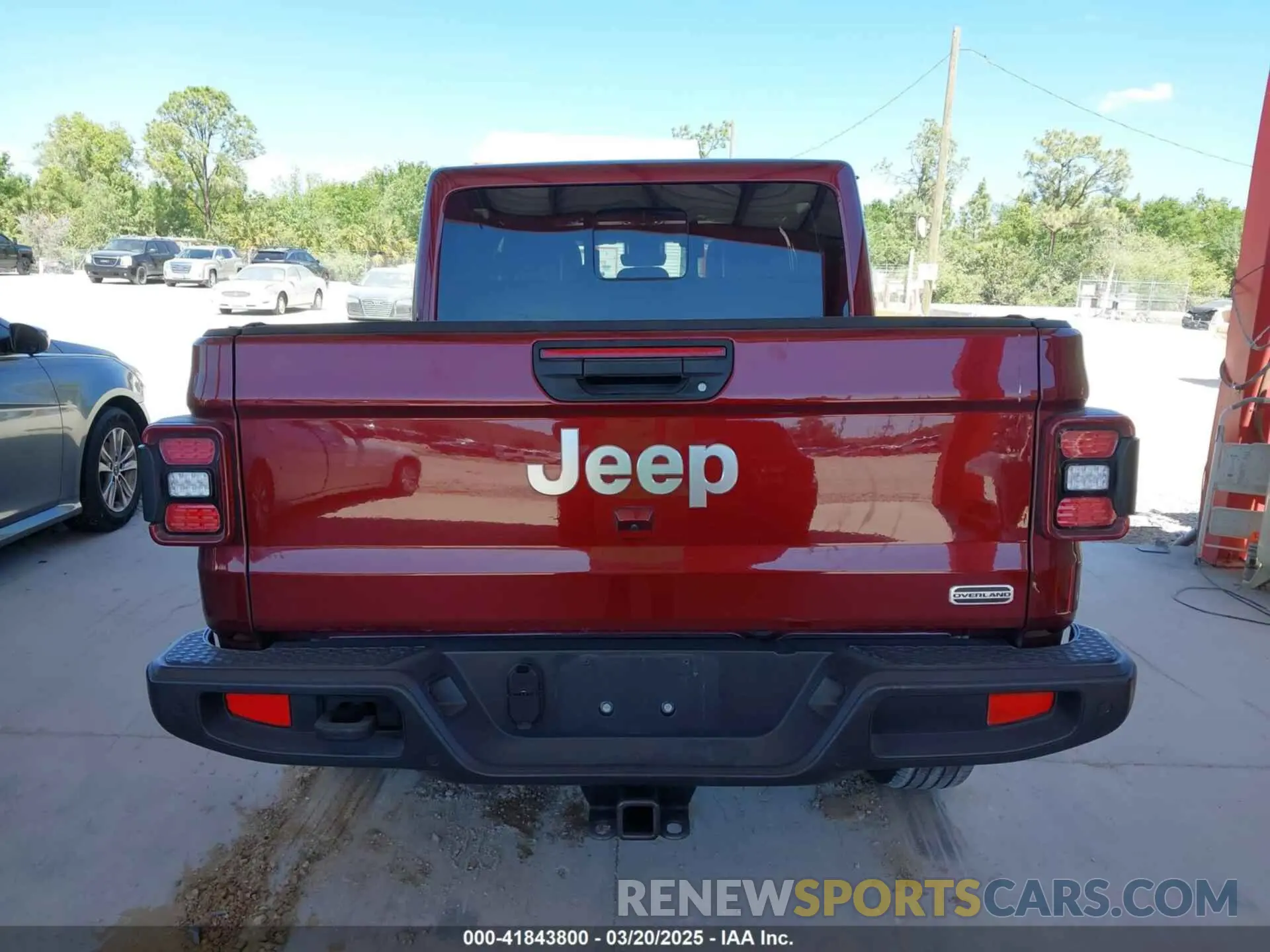 16 fotografías del automóvil dañado 1C6HJTFGXML553983 JEEP GLADIATOR 2021