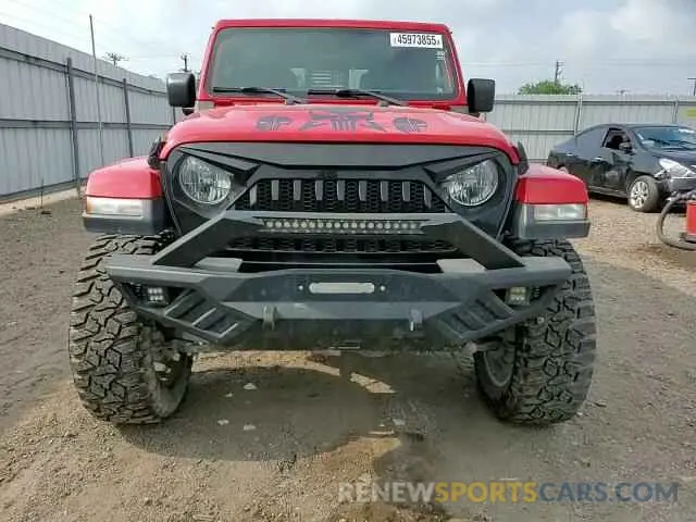 13 fotografías del automóvil dañado 1C6JJTAG3ML550206 JEEP GLADIATOR 2021