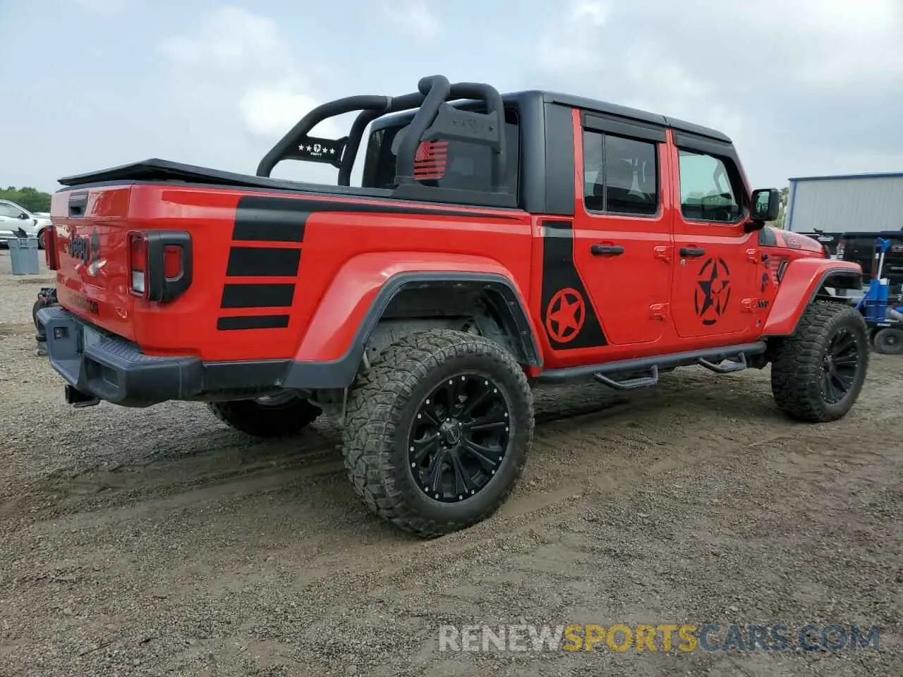 3 fotografías del automóvil dañado 1C6JJTAG3ML550206 JEEP GLADIATOR 2021