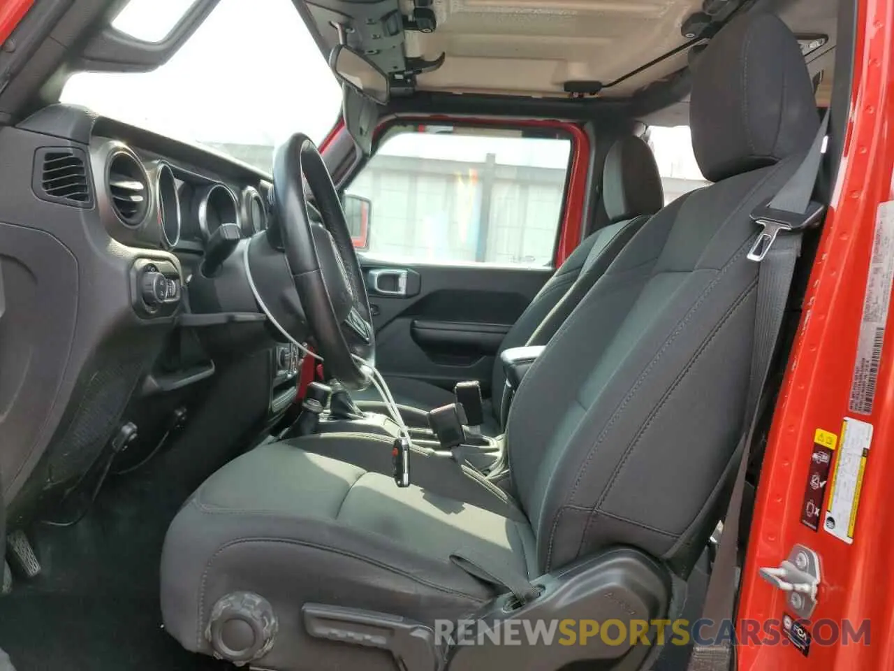 7 fotografías del automóvil dañado 1C6JJTAG3ML550206 JEEP GLADIATOR 2021