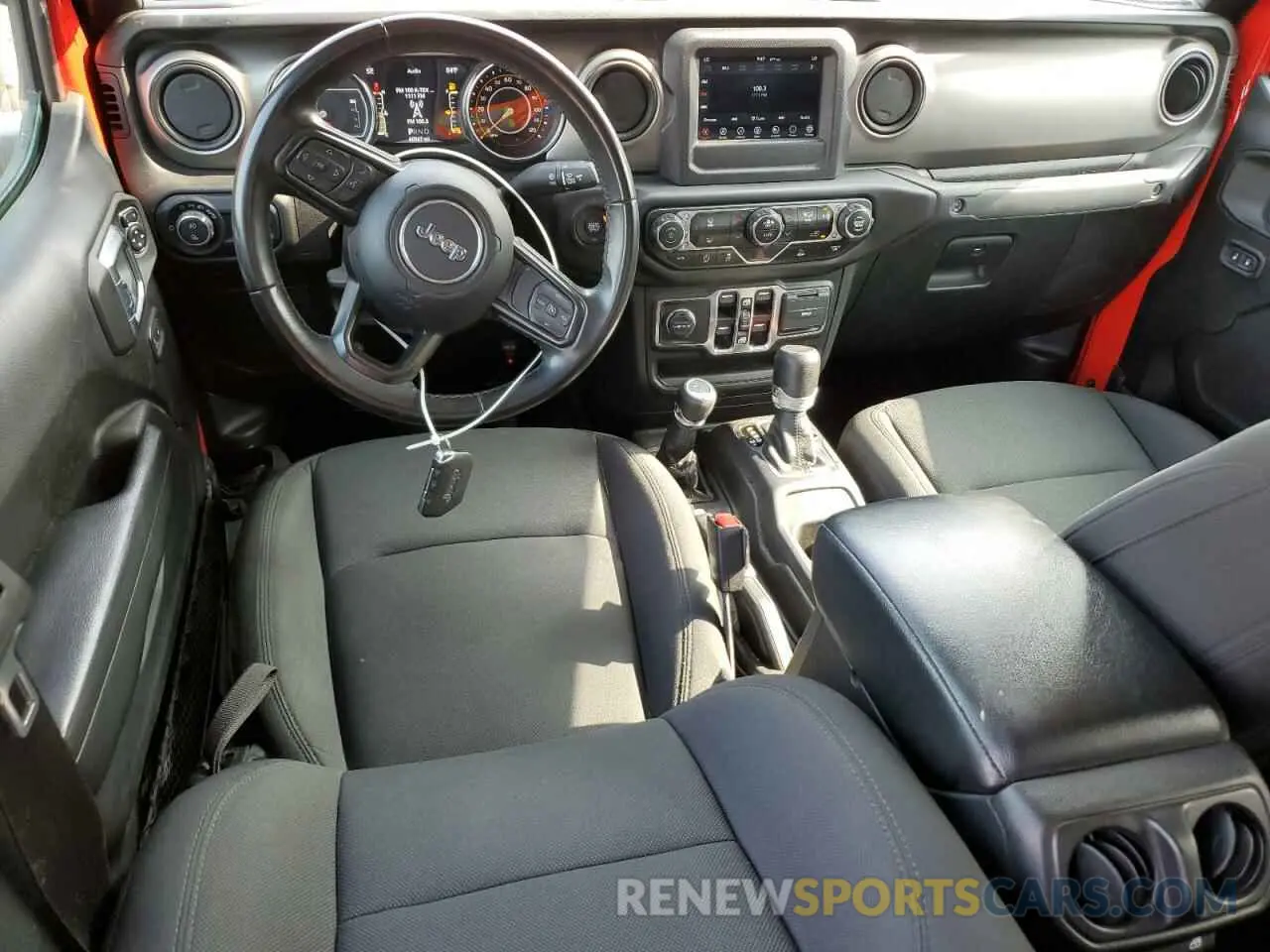 8 fotografías del automóvil dañado 1C6JJTAG3ML550206 JEEP GLADIATOR 2021