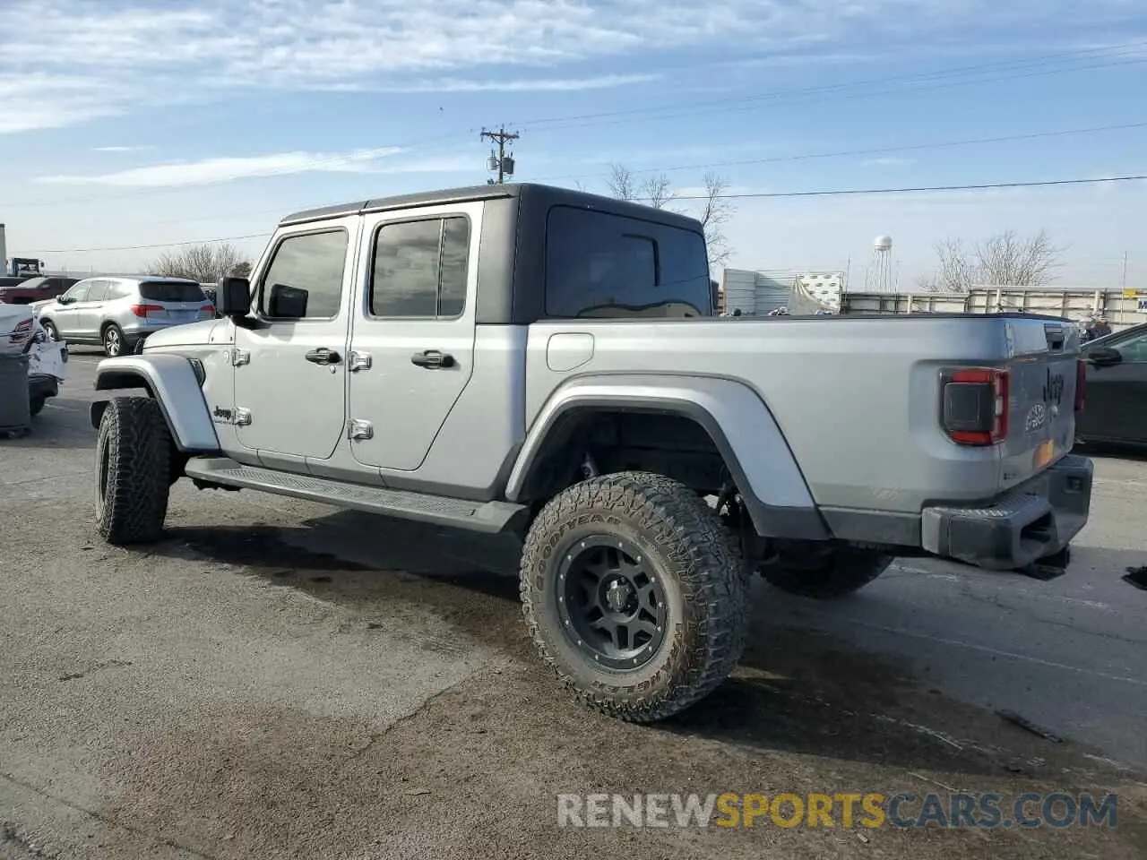2 fotografías del automóvil dañado 1C6JJTAM1ML508266 JEEP GLADIATOR 2021
