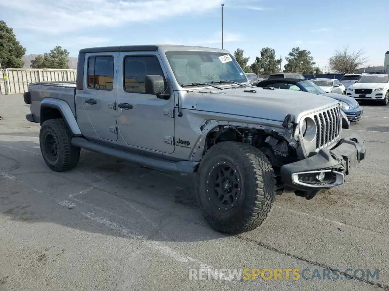 4 fotografías del automóvil dañado 1C6JJTAM1ML508266 JEEP GLADIATOR 2021