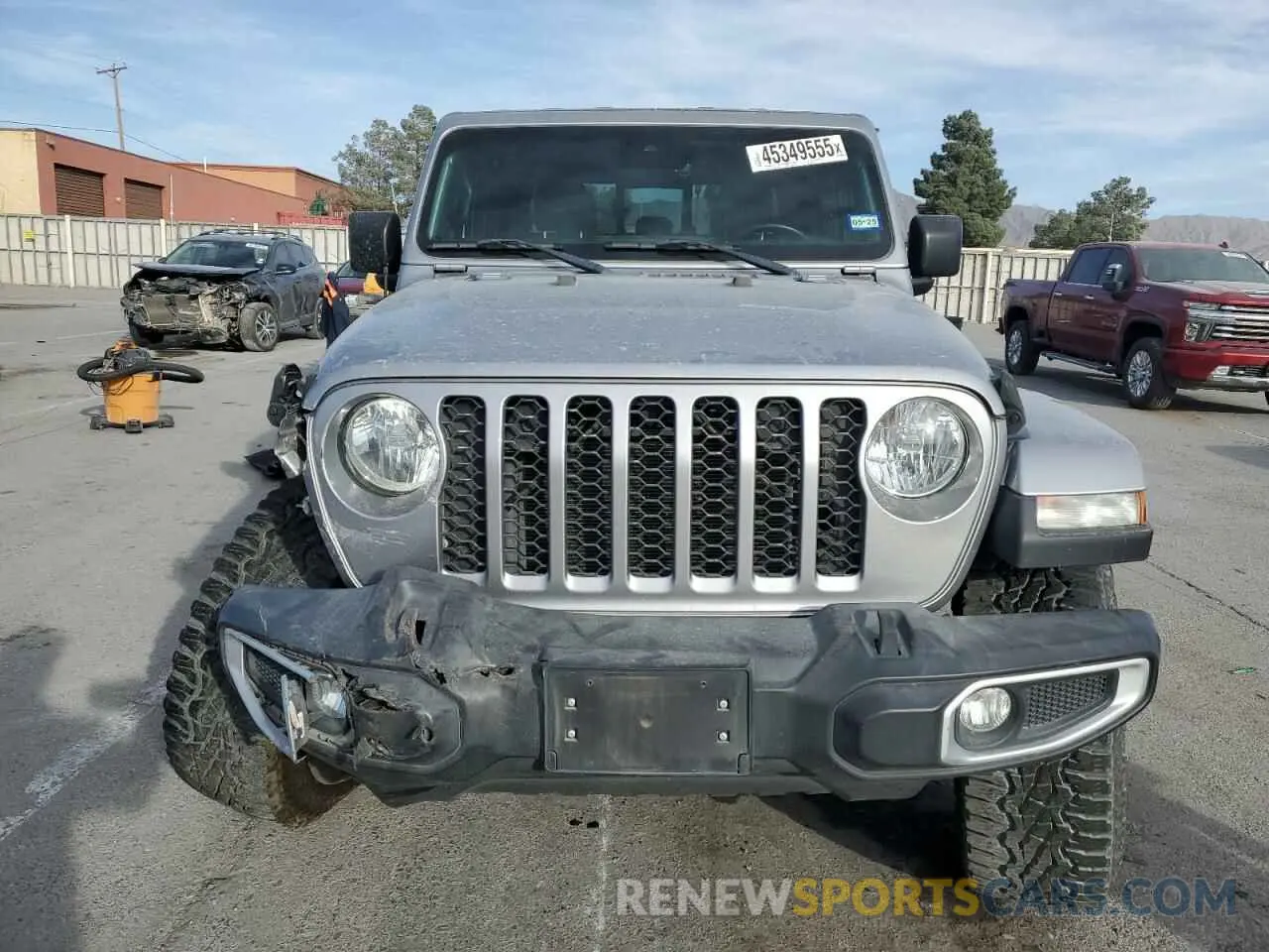5 fotografías del automóvil dañado 1C6JJTAM1ML508266 JEEP GLADIATOR 2021