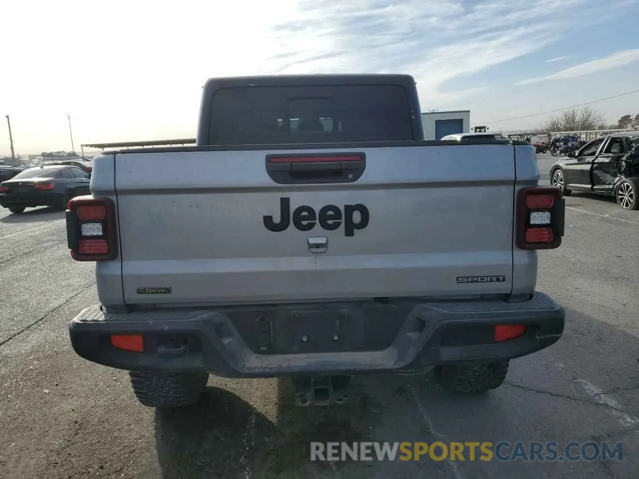 6 fotografías del automóvil dañado 1C6JJTAM1ML508266 JEEP GLADIATOR 2021