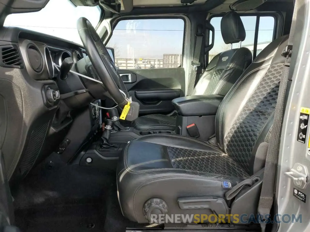 7 fotografías del automóvil dañado 1C6JJTAM1ML508266 JEEP GLADIATOR 2021