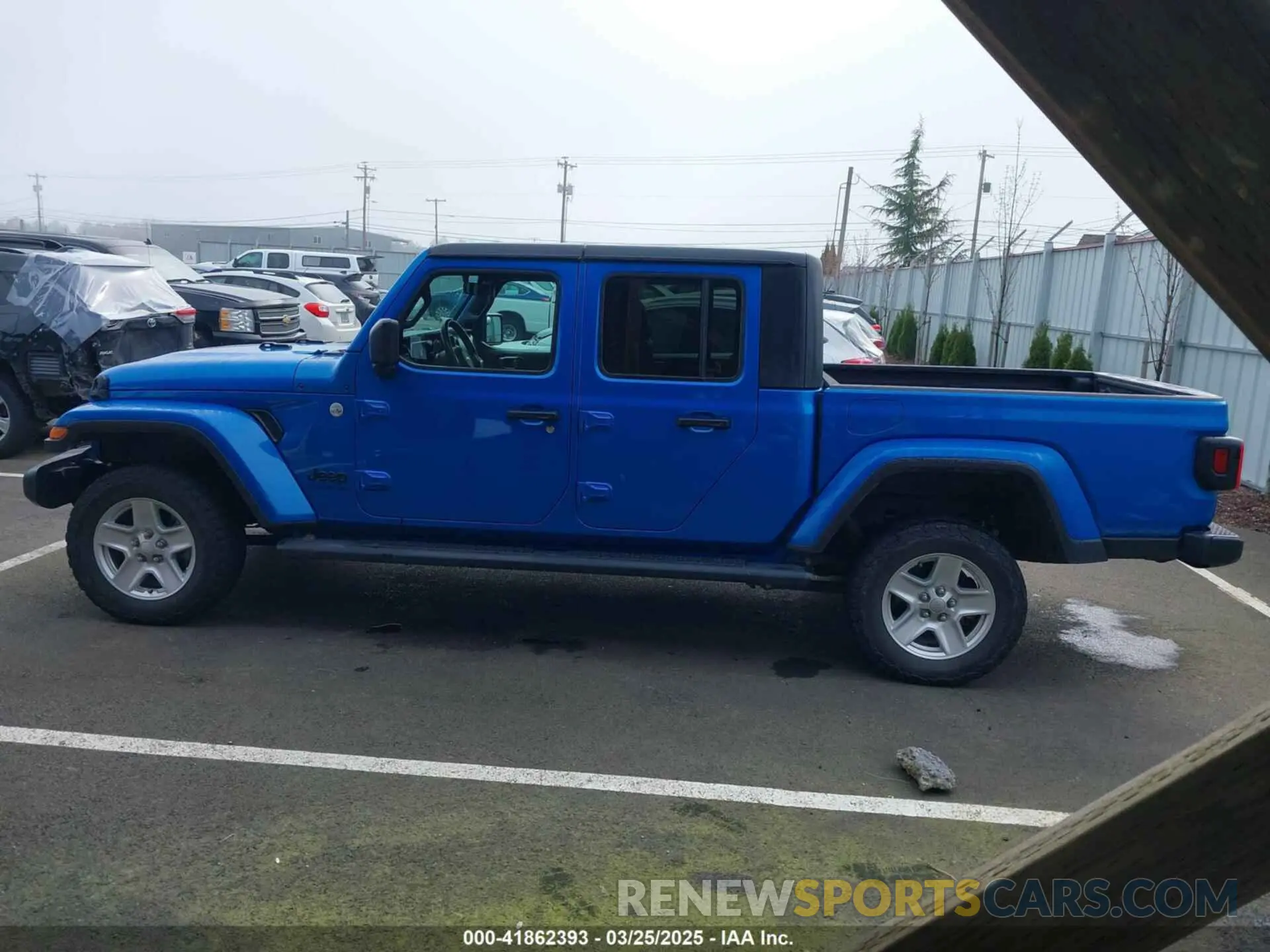 15 fotografías del automóvil dañado 1C6JJTAM6ML502947 JEEP GLADIATOR 2021