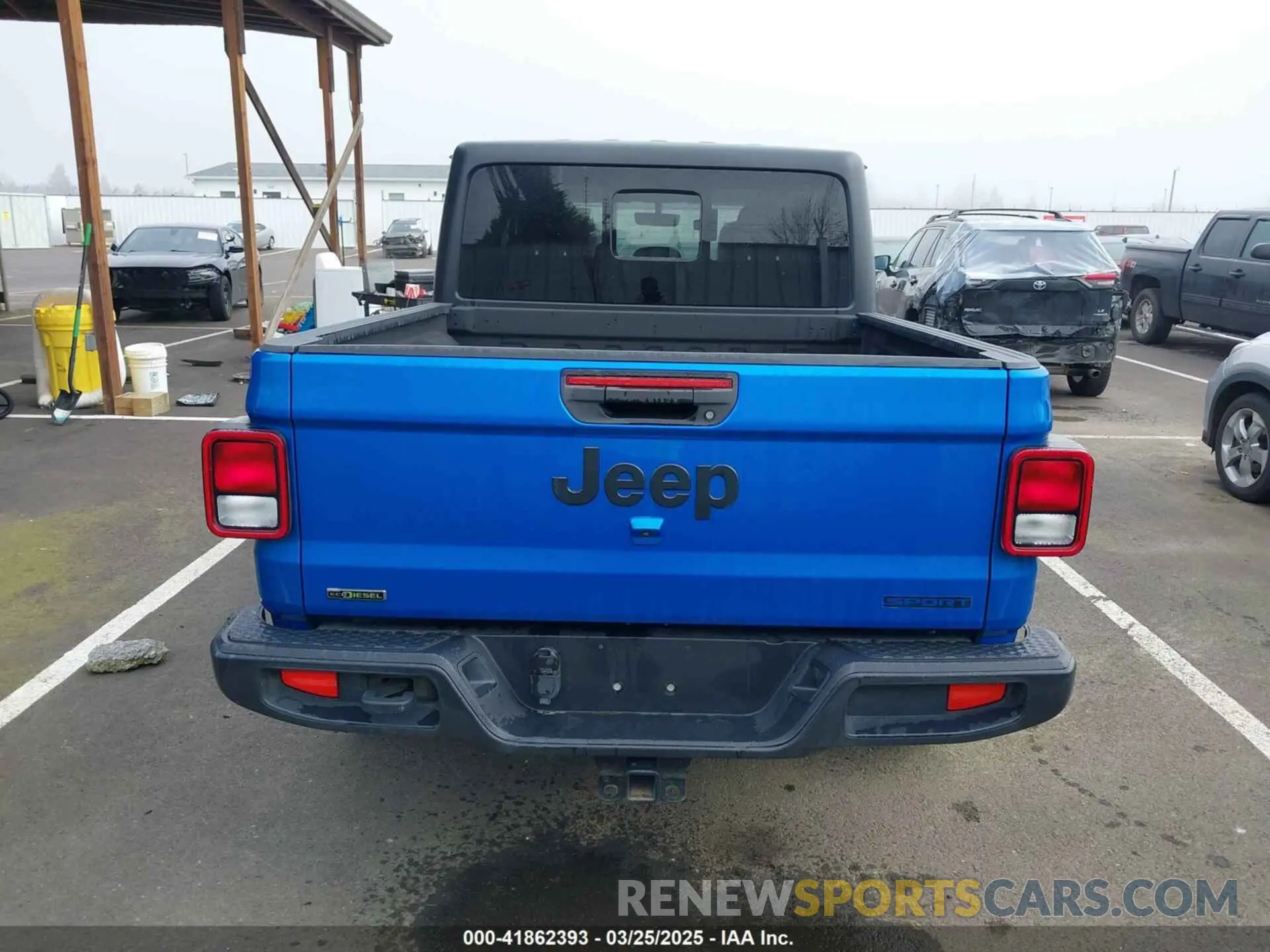 17 fotografías del automóvil dañado 1C6JJTAM6ML502947 JEEP GLADIATOR 2021