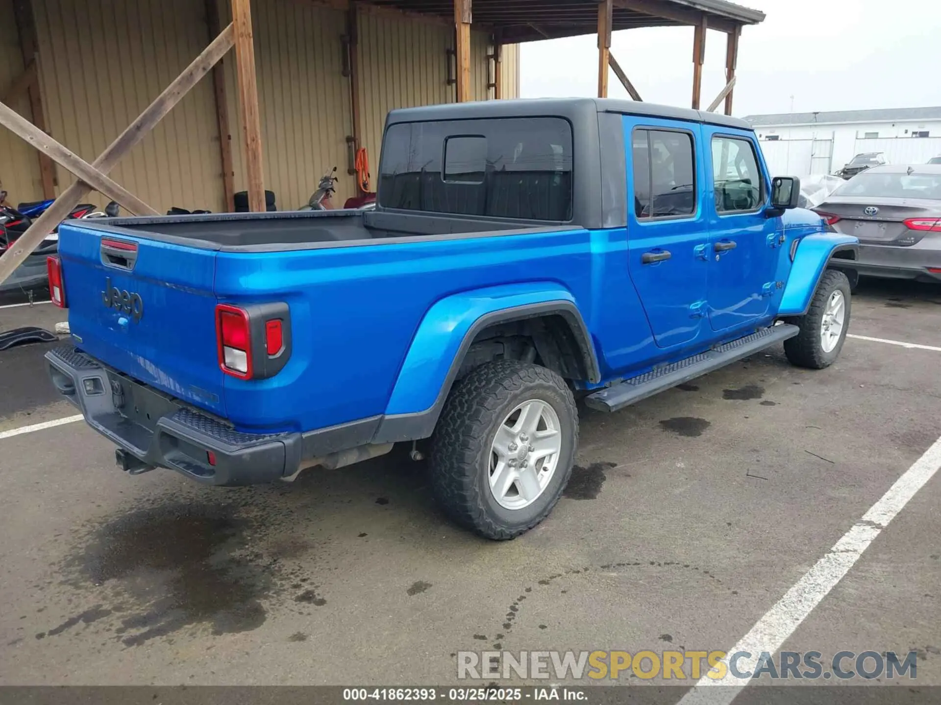 4 fotografías del automóvil dañado 1C6JJTAM6ML502947 JEEP GLADIATOR 2021