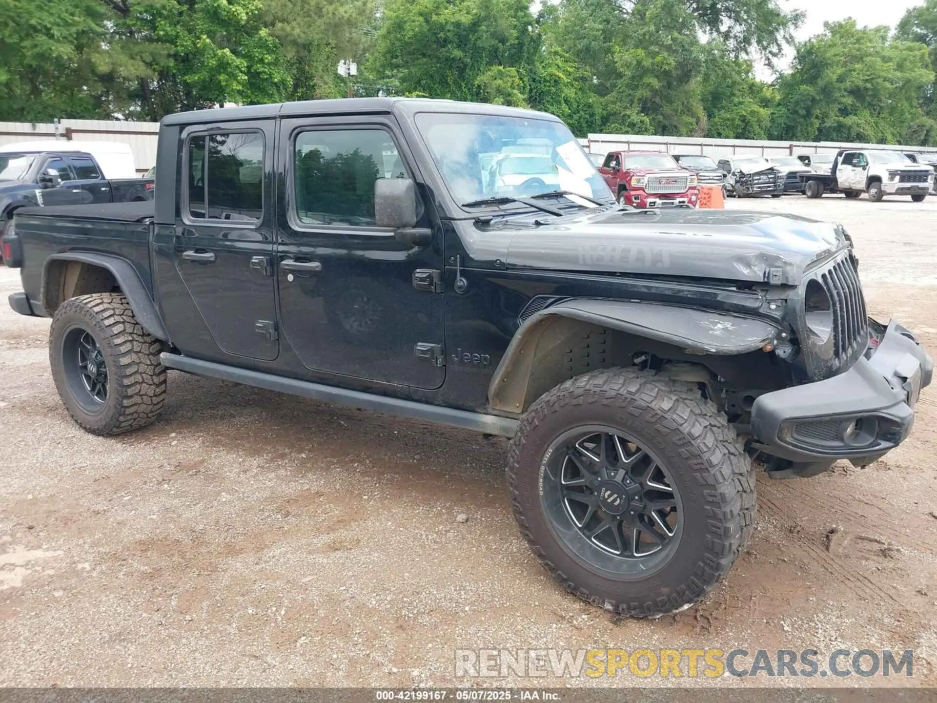 13 fotografías del automóvil dañado 1C6JJTAM7ML554412 JEEP GLADIATOR 2021