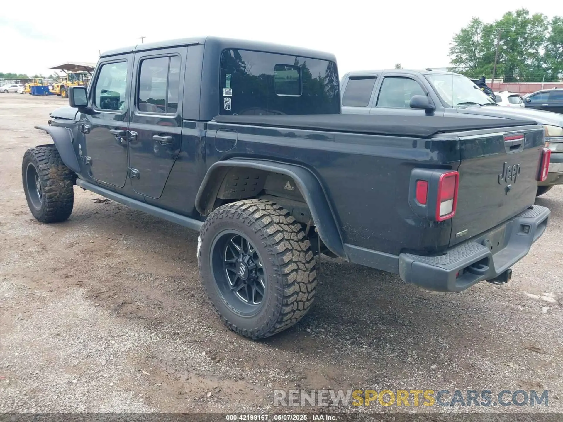 3 fotografías del automóvil dañado 1C6JJTAM7ML554412 JEEP GLADIATOR 2021