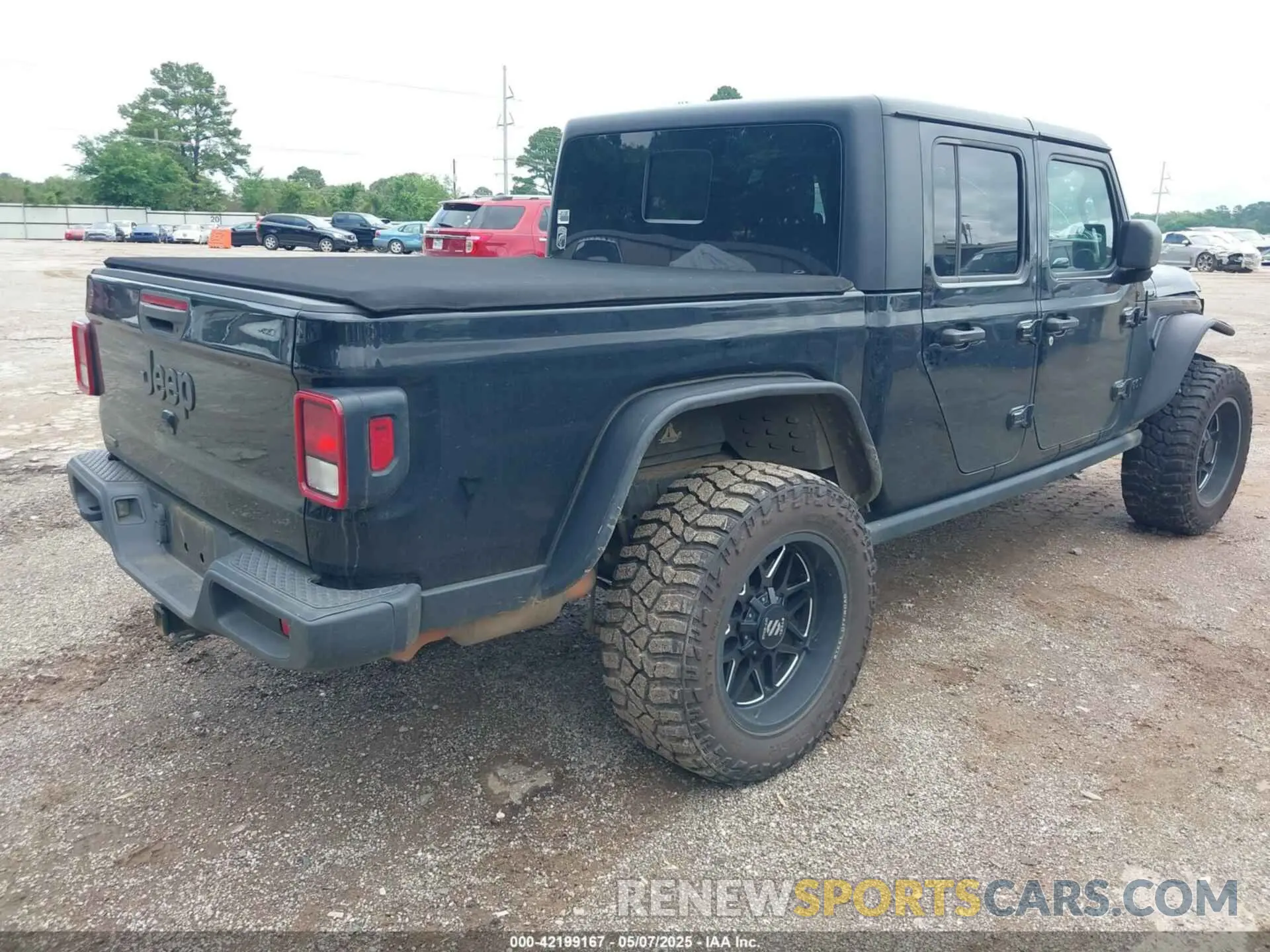 4 fotografías del automóvil dañado 1C6JJTAM7ML554412 JEEP GLADIATOR 2021