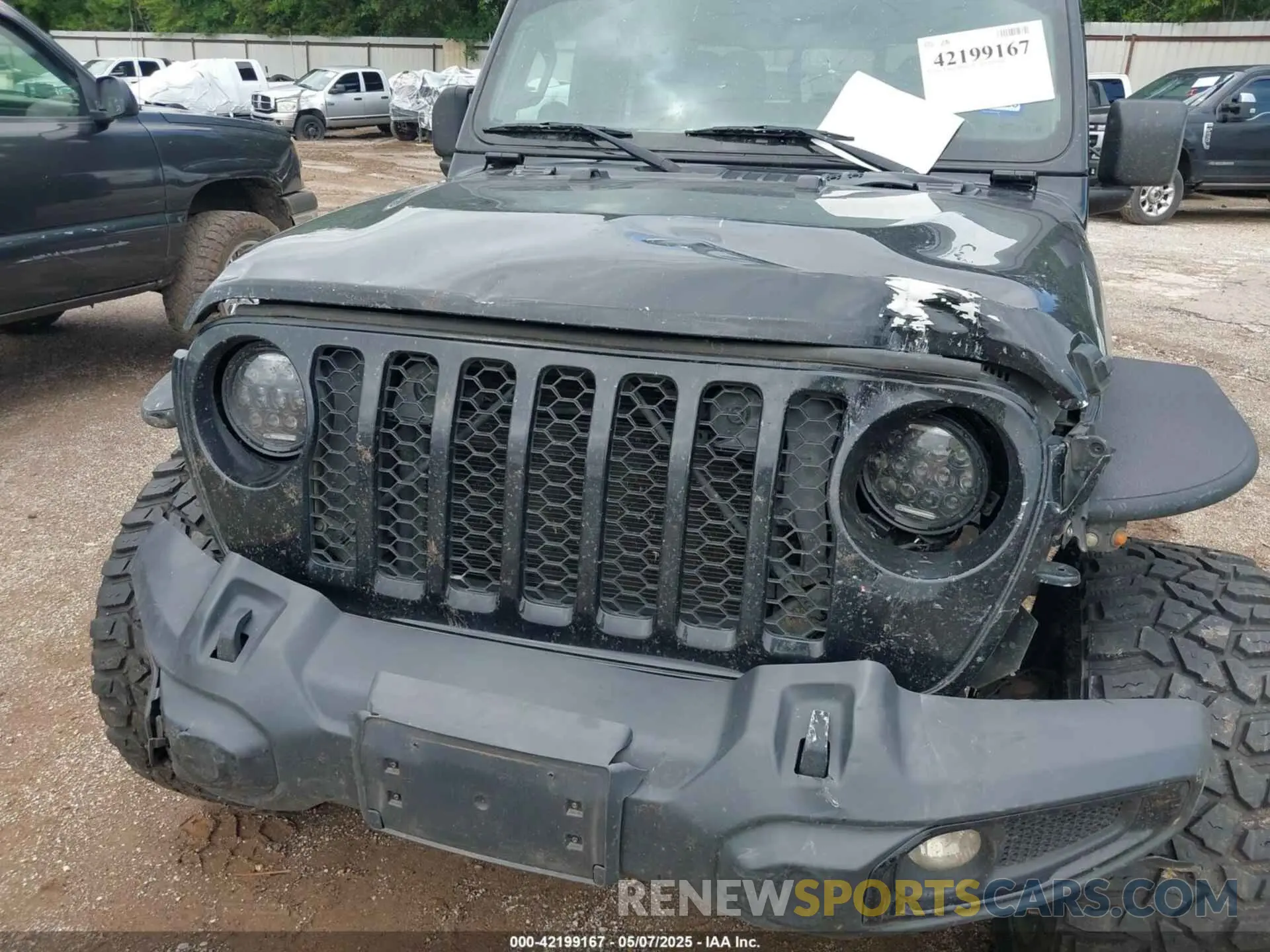 6 fotografías del automóvil dañado 1C6JJTAM7ML554412 JEEP GLADIATOR 2021