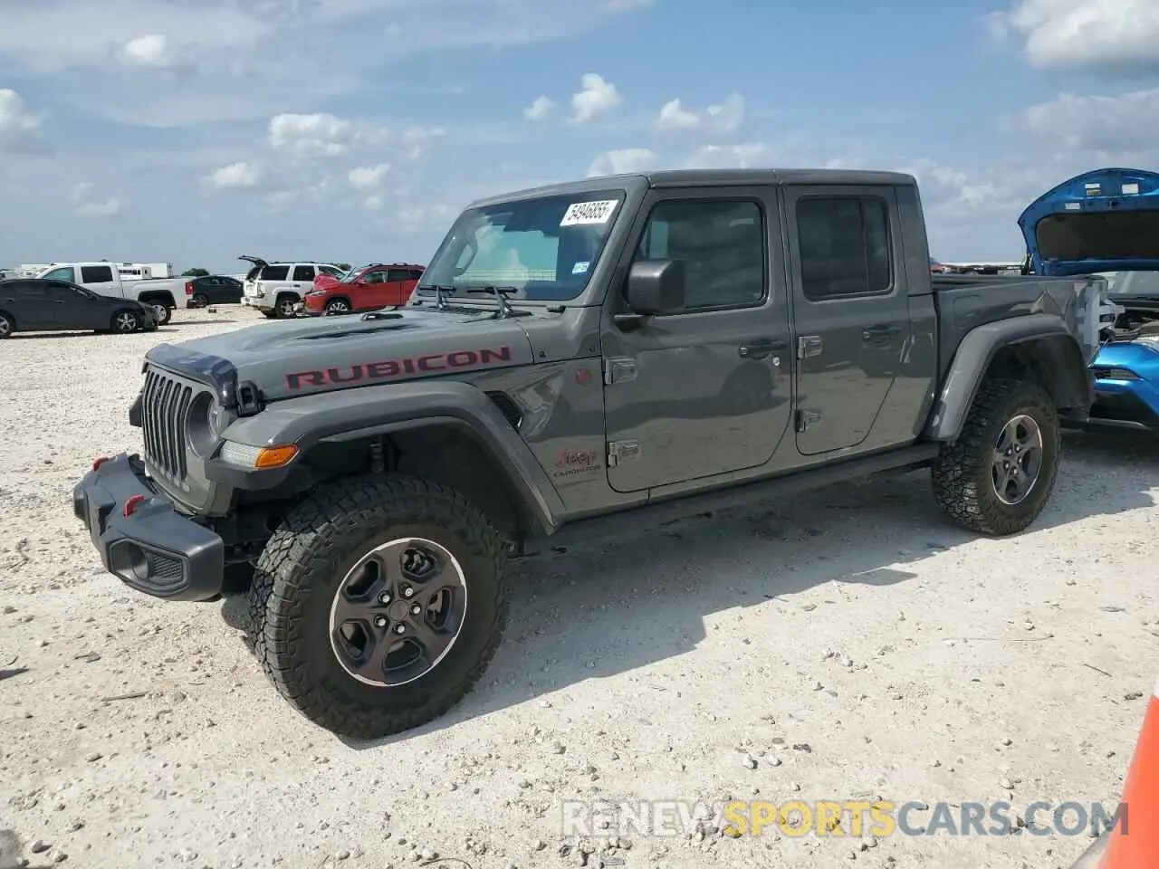 1 fotografías del automóvil dañado 1C6JJTBG0ML505240 JEEP GLADIATOR 2021