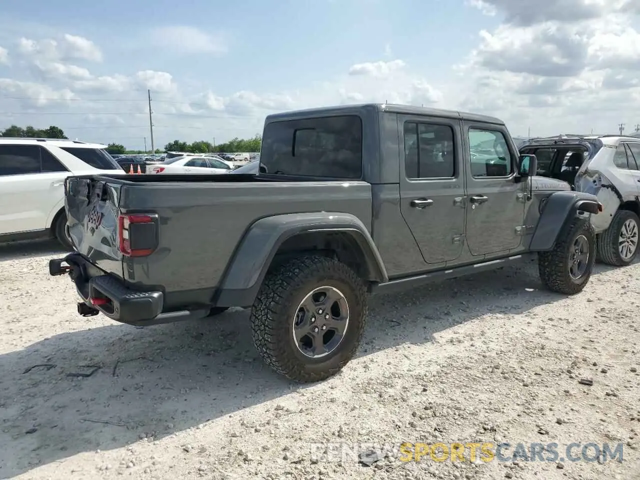 3 fotografías del automóvil dañado 1C6JJTBG0ML505240 JEEP GLADIATOR 2021