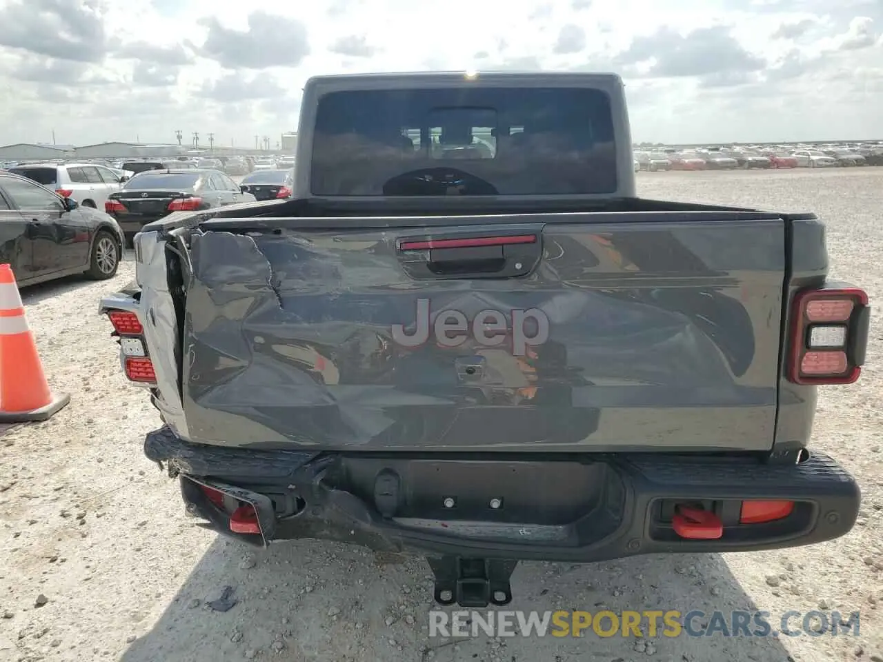 6 fotografías del automóvil dañado 1C6JJTBG0ML505240 JEEP GLADIATOR 2021