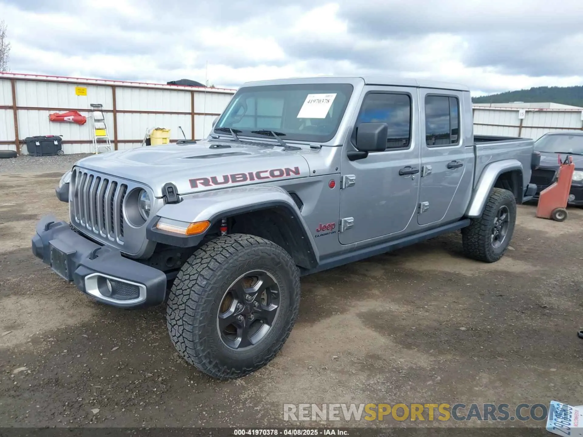 2 fotografías del automóvil dañado 1C6JJTBG0ML552591 JEEP GLADIATOR 2021