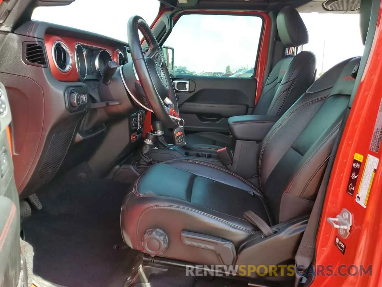 7 fotografías del automóvil dañado 1C6JJTBG0ML569133 JEEP GLADIATOR 2021