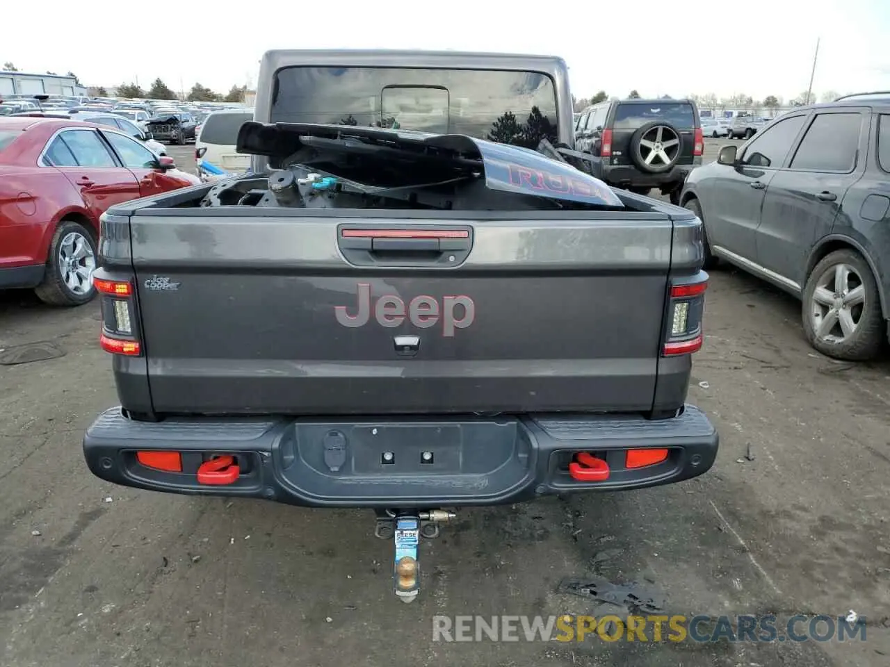 6 fotografías del automóvil dañado 1C6JJTBG4ML504141 JEEP GLADIATOR 2021