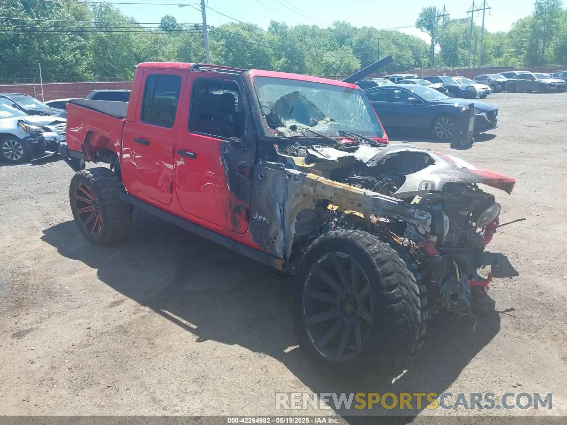 12 fotografías del automóvil dañado 1C6JJTBG4ML538371 JEEP GLADIATOR 2021