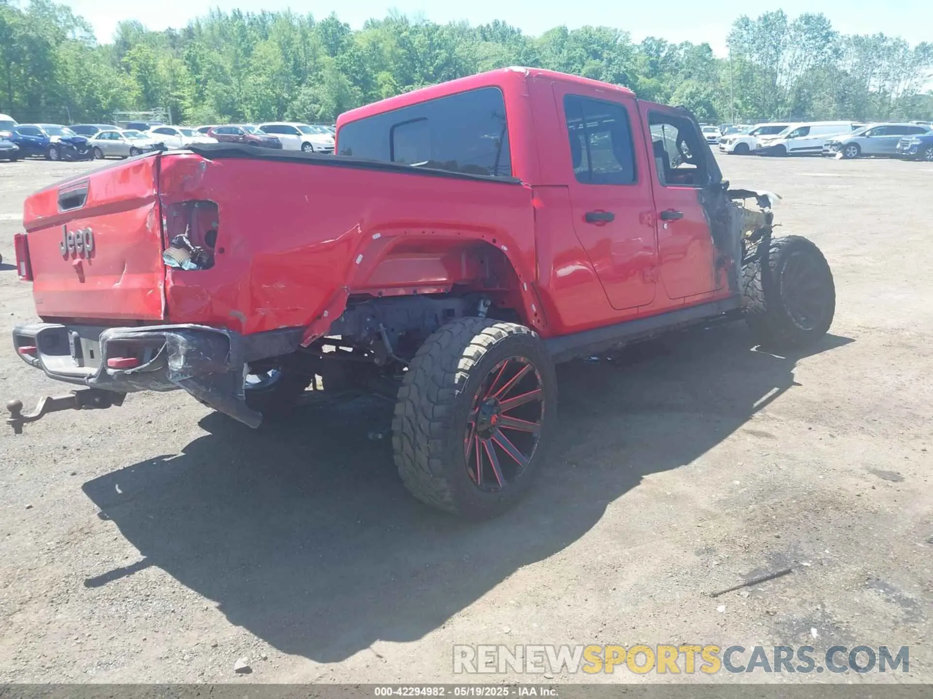4 fotografías del automóvil dañado 1C6JJTBG4ML538371 JEEP GLADIATOR 2021