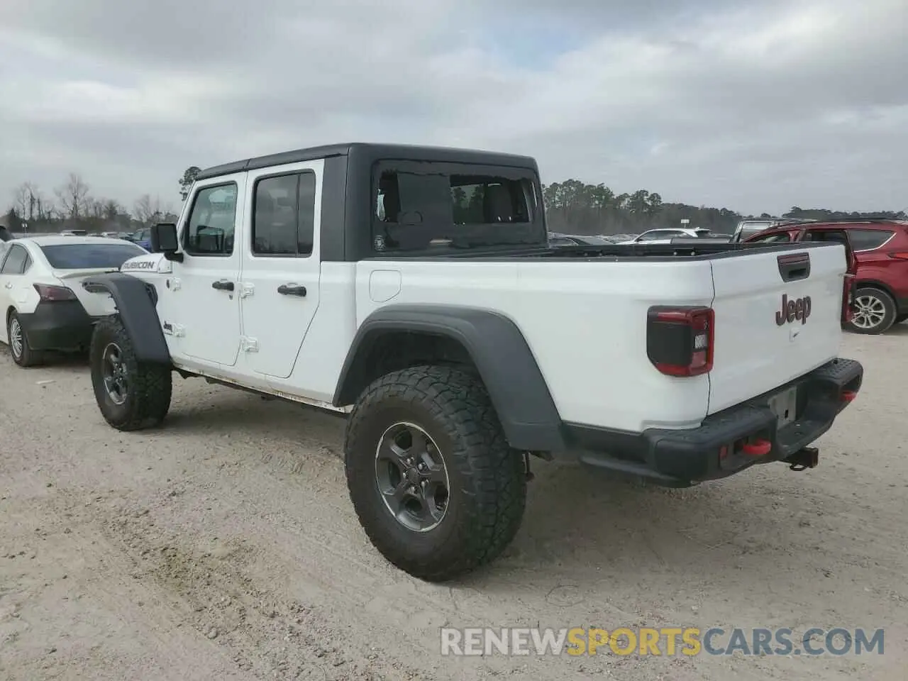 2 fotografías del automóvil dañado 1C6JJTBG4ML598327 JEEP GLADIATOR 2021