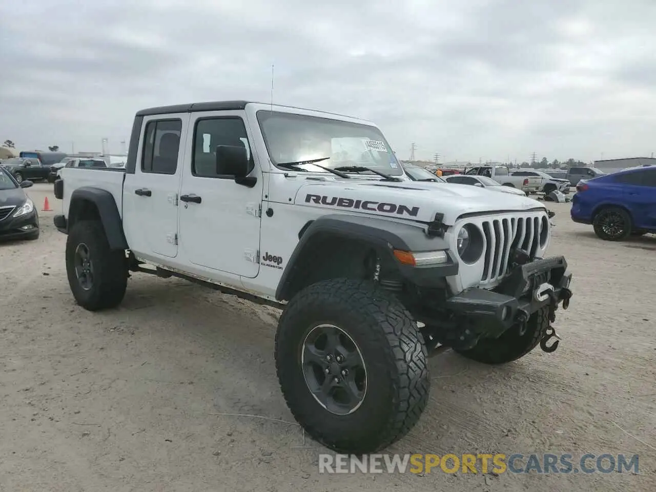 4 fotografías del automóvil dañado 1C6JJTBG4ML598327 JEEP GLADIATOR 2021
