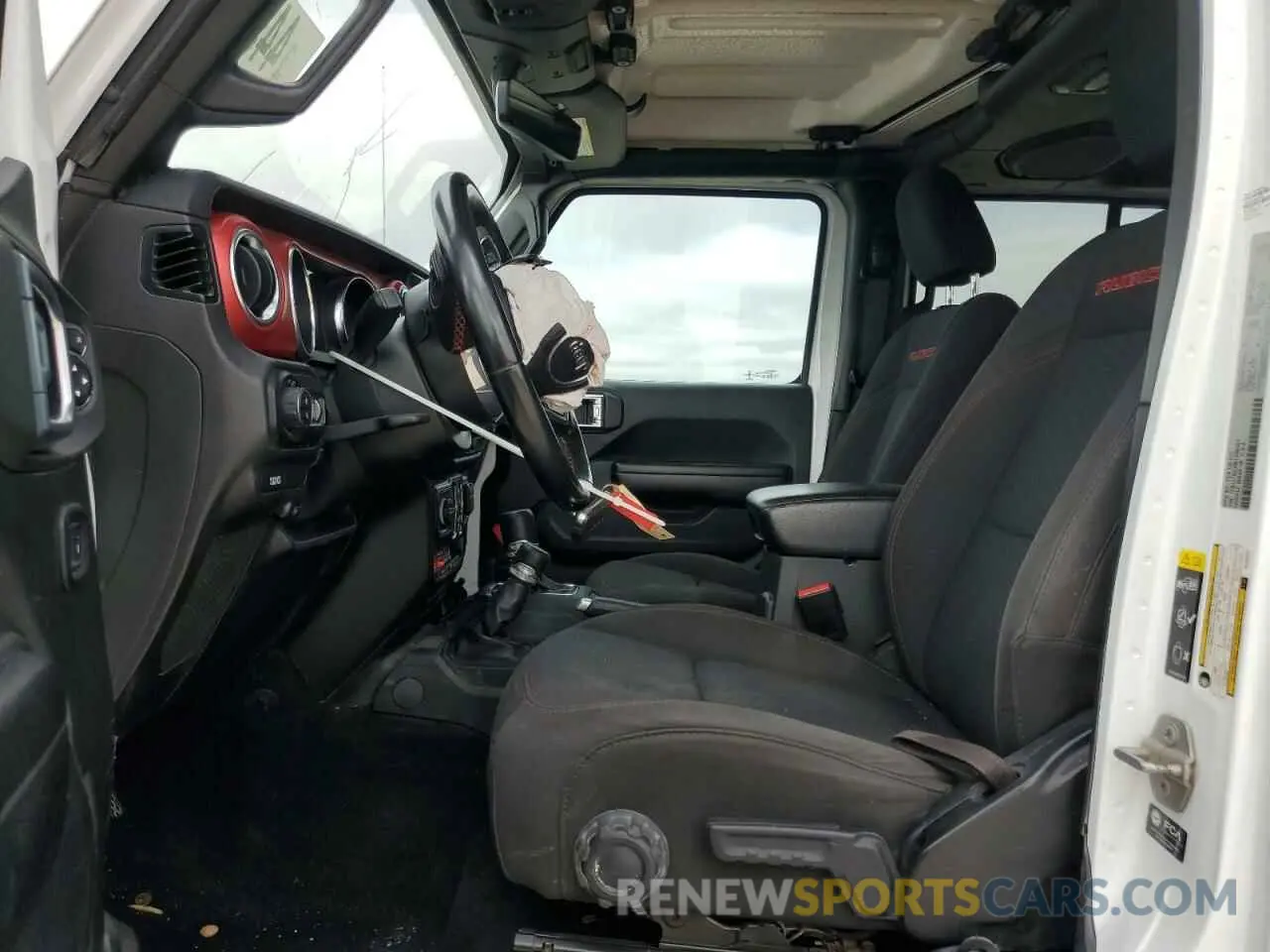 7 fotografías del automóvil dañado 1C6JJTBG4ML598327 JEEP GLADIATOR 2021