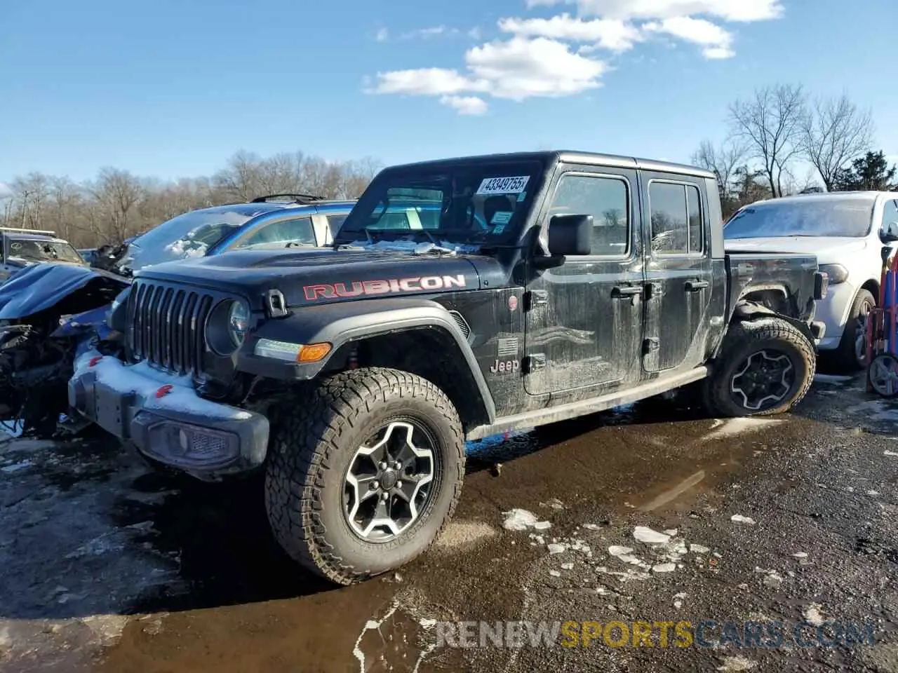 1 fotografías del automóvil dañado 1C6JJTBG6ML571789 JEEP GLADIATOR 2021
