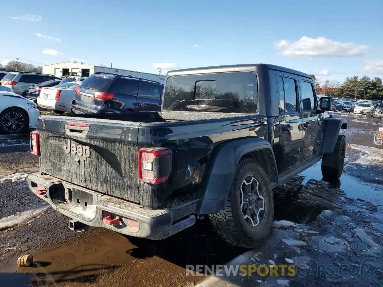 3 fotografías del automóvil dañado 1C6JJTBG6ML571789 JEEP GLADIATOR 2021