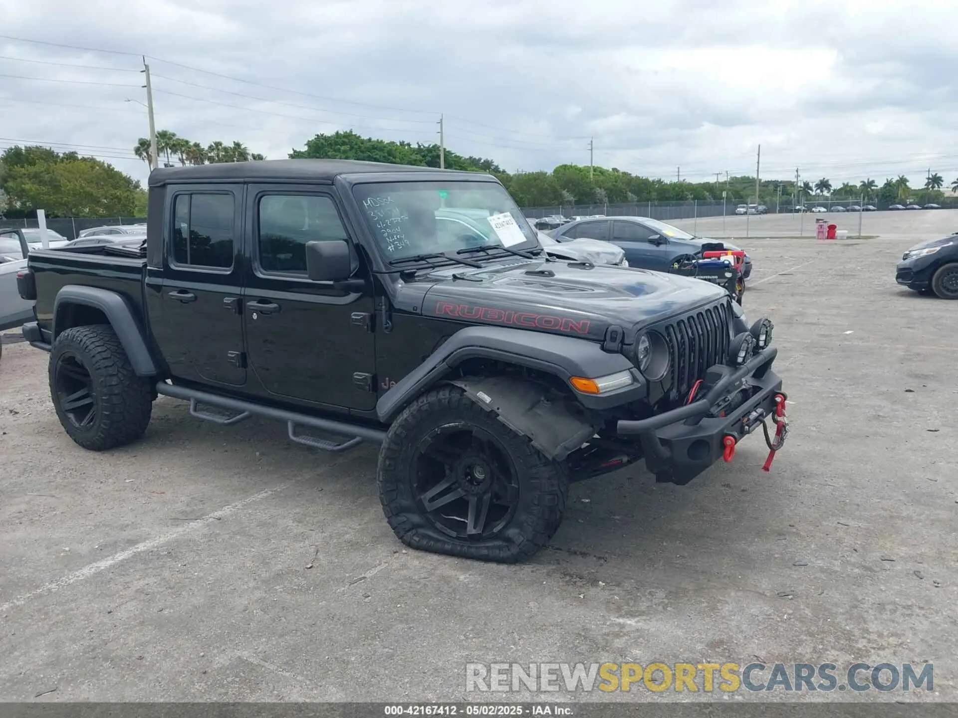 1 fotografías del automóvil dañado 1C6JJTBG6ML622904 JEEP GLADIATOR 2021