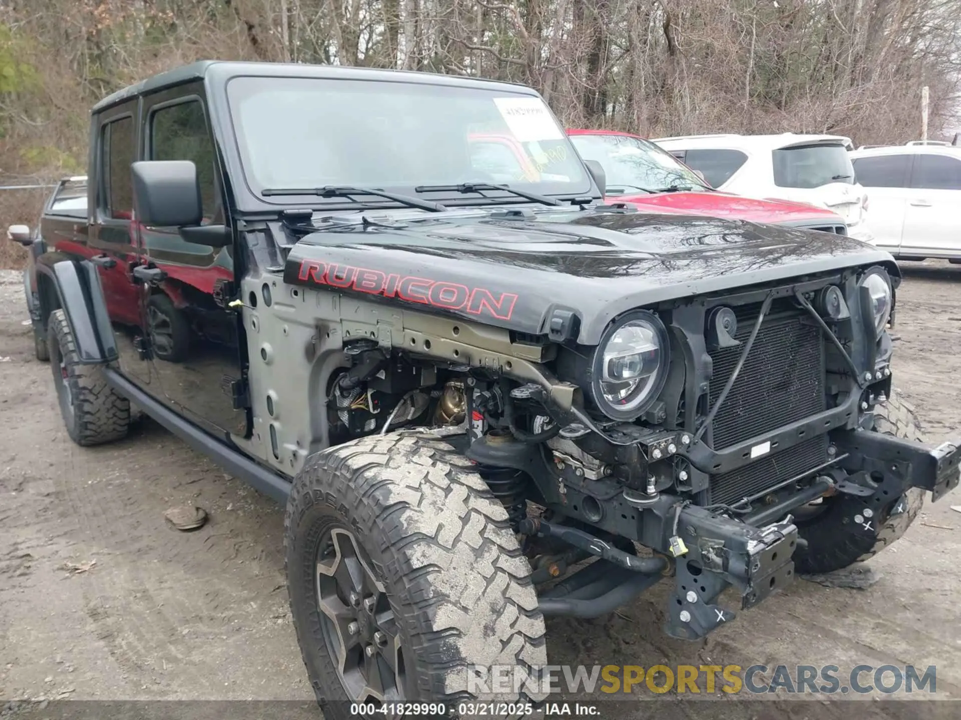1 fotografías del automóvil dañado 1C6JJTBG8ML524215 JEEP GLADIATOR 2021