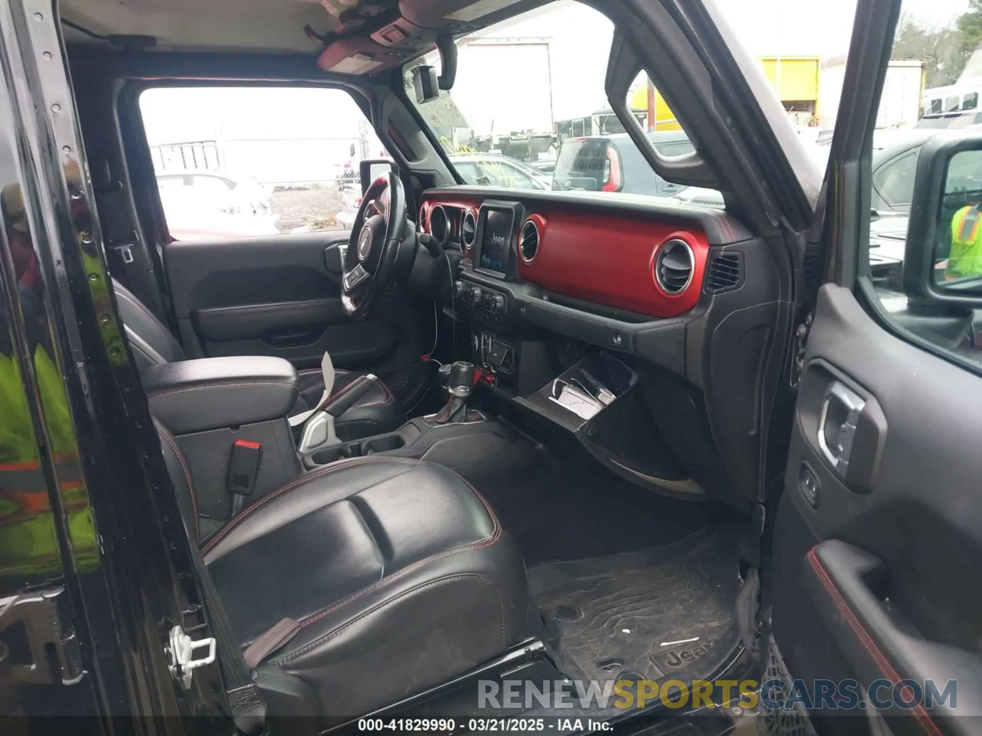 5 fotografías del automóvil dañado 1C6JJTBG8ML524215 JEEP GLADIATOR 2021