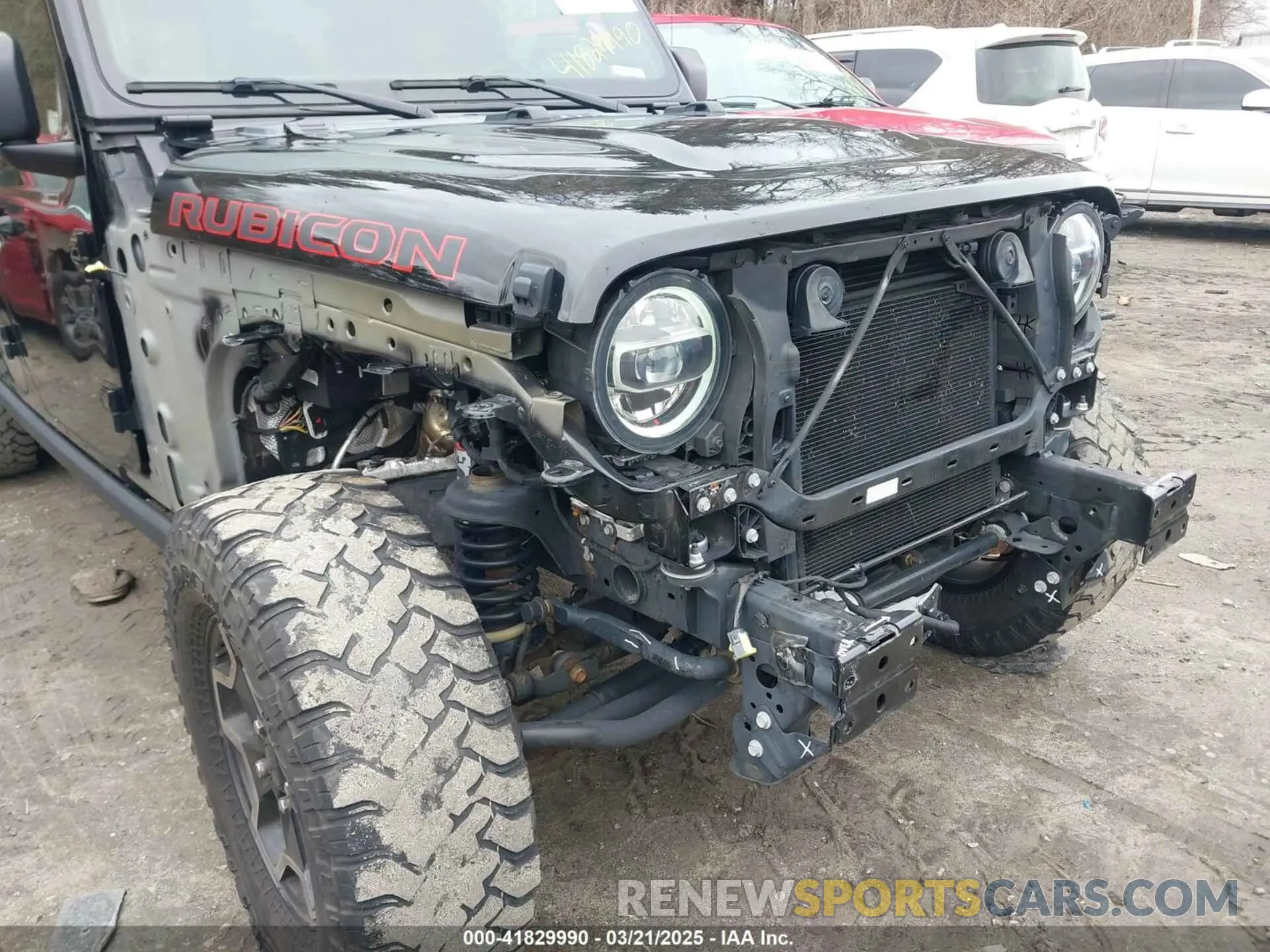 6 fotografías del automóvil dañado 1C6JJTBG8ML524215 JEEP GLADIATOR 2021