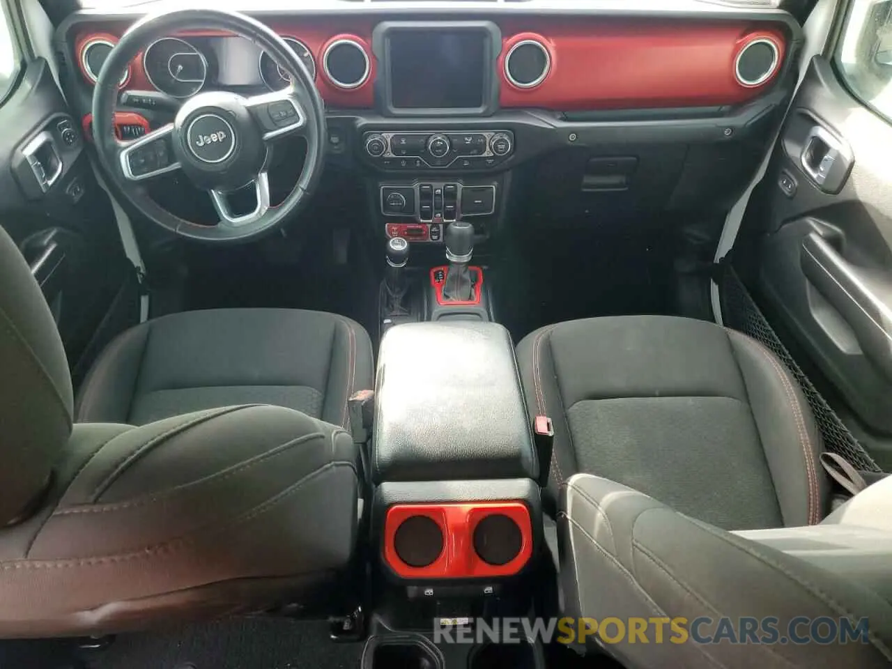 8 fotografías del automóvil dañado 1C6JJTBG9ML572189 JEEP GLADIATOR 2021