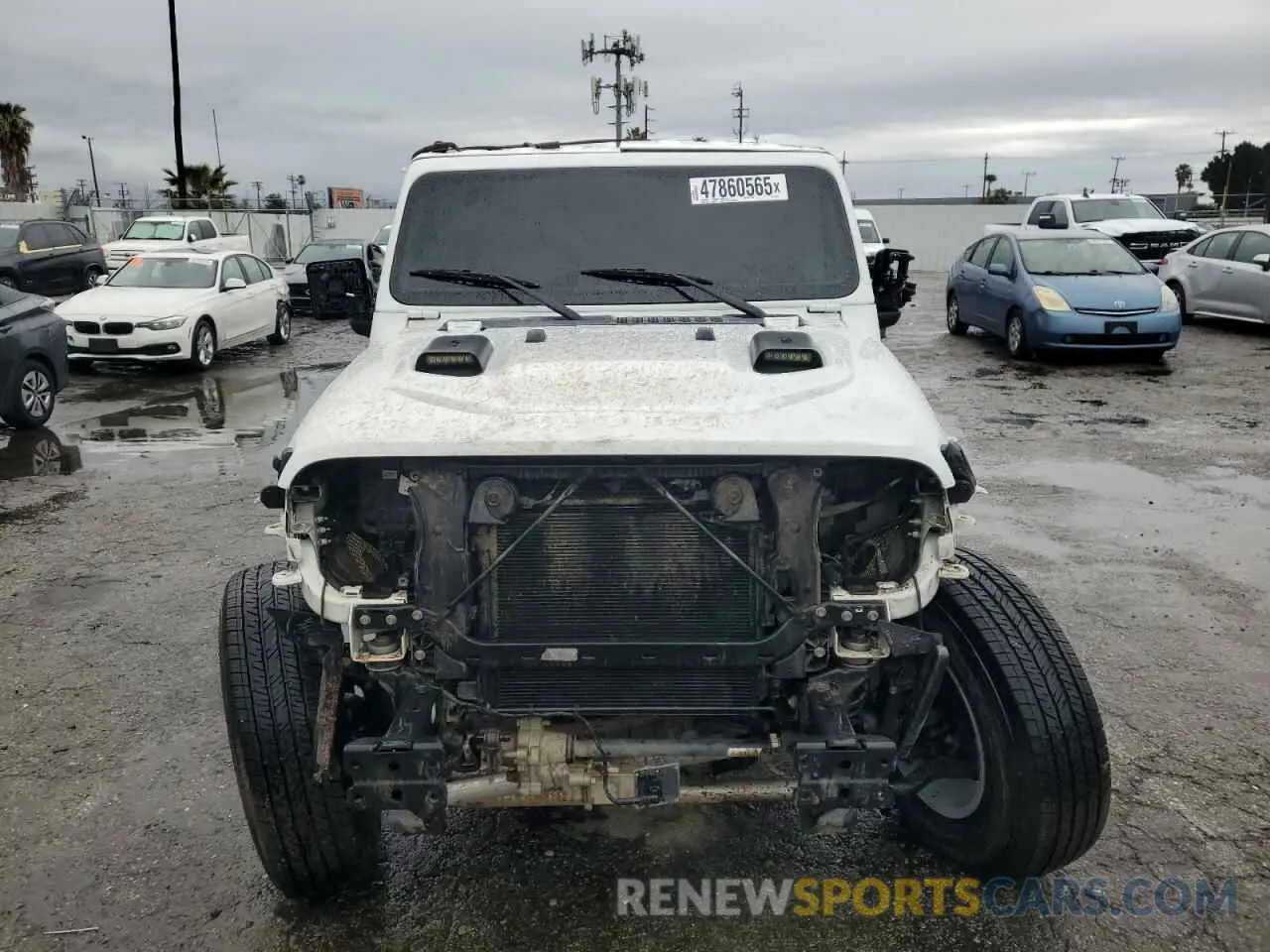 5 fotografías del automóvil dañado 1C6JJTBM4ML556391 JEEP GLADIATOR 2021