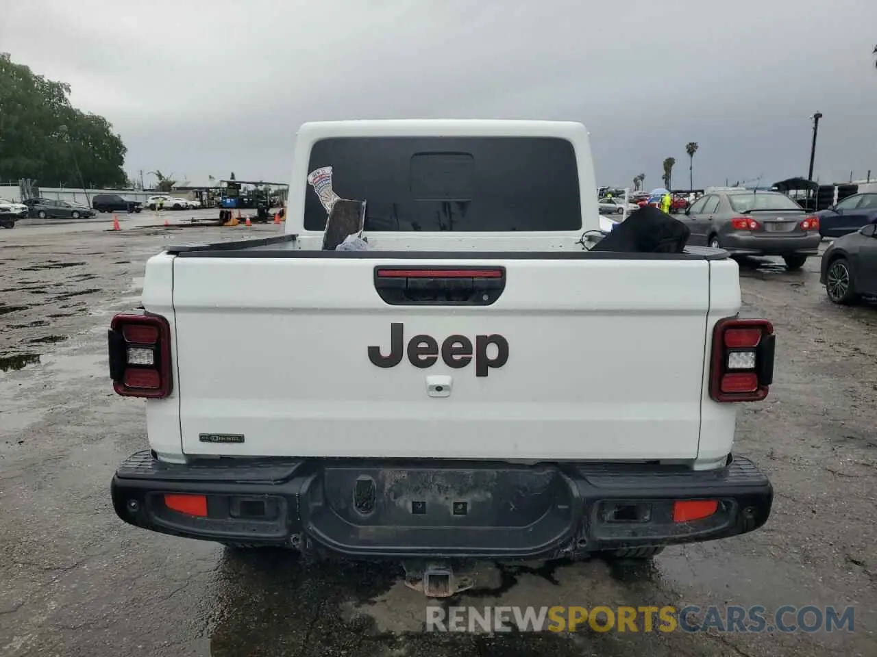 6 fotografías del automóvil dañado 1C6JJTBM4ML556391 JEEP GLADIATOR 2021