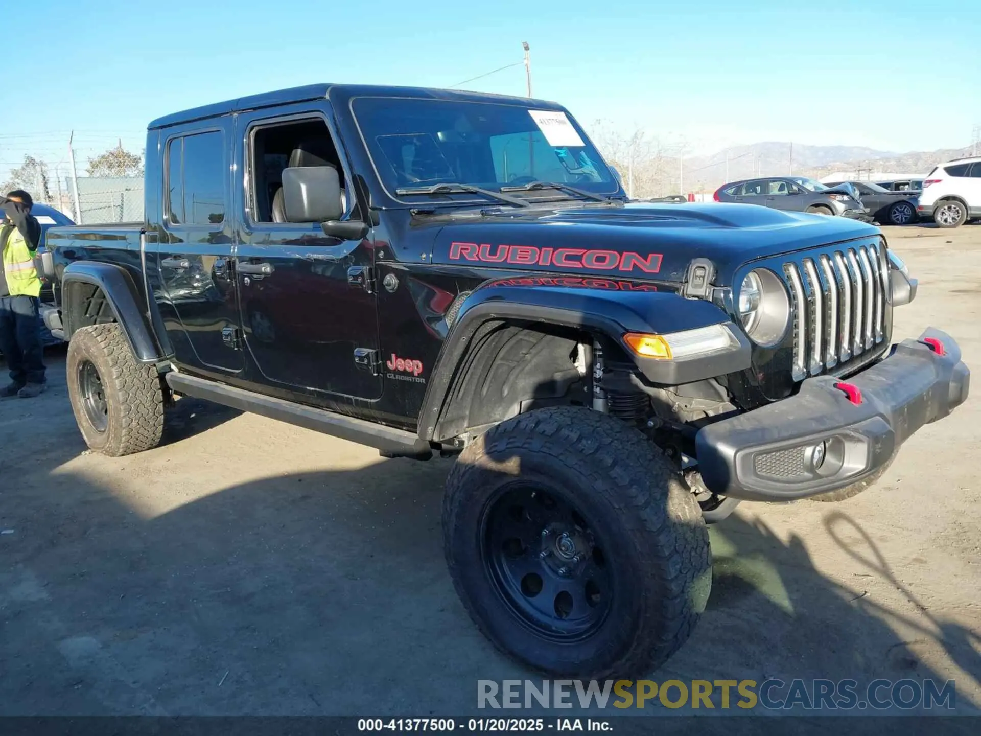 1 fotografías del automóvil dañado 1C6JJTBM5ML524422 JEEP GLADIATOR 2021