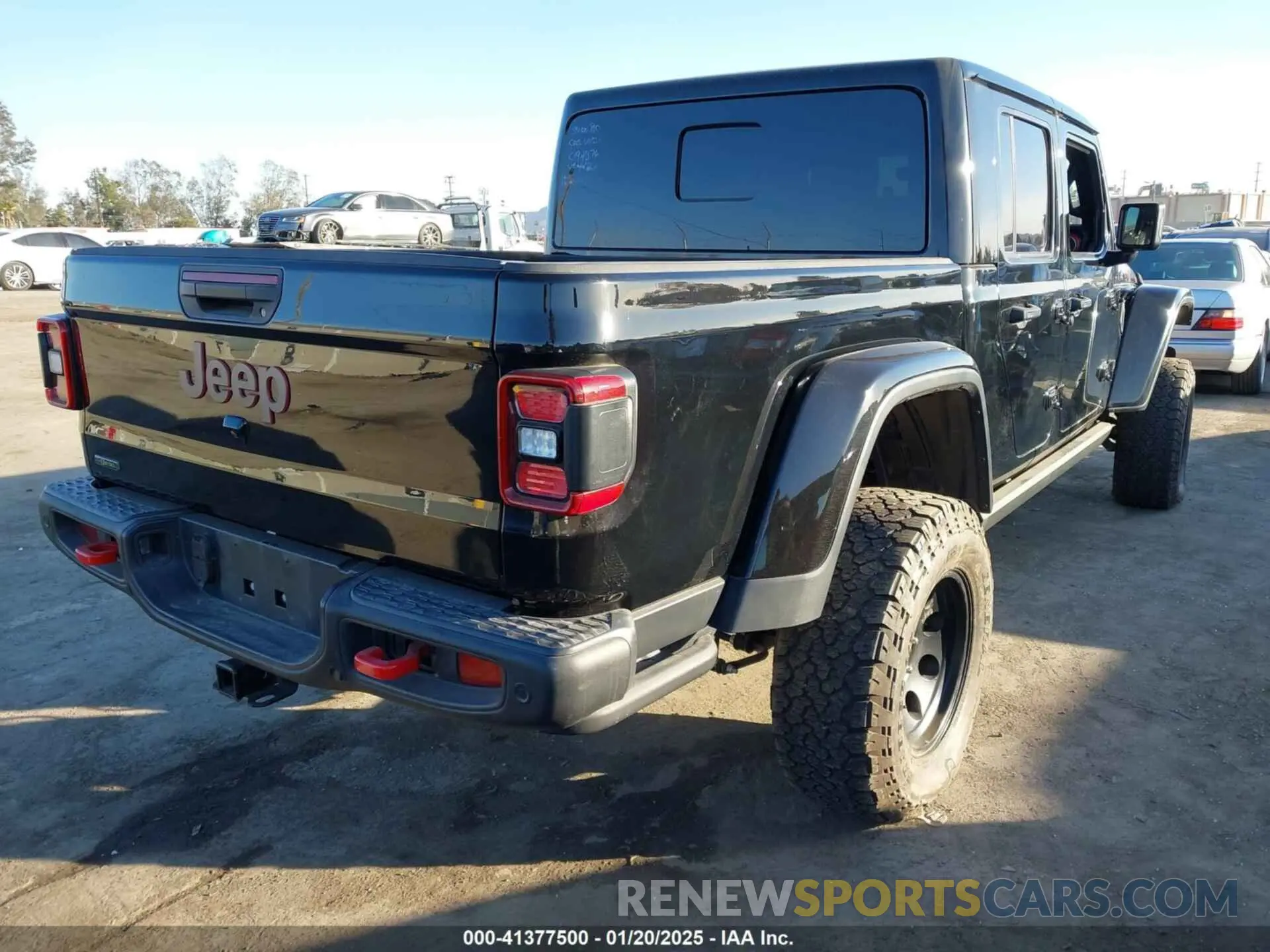 4 fotografías del automóvil dañado 1C6JJTBM5ML524422 JEEP GLADIATOR 2021