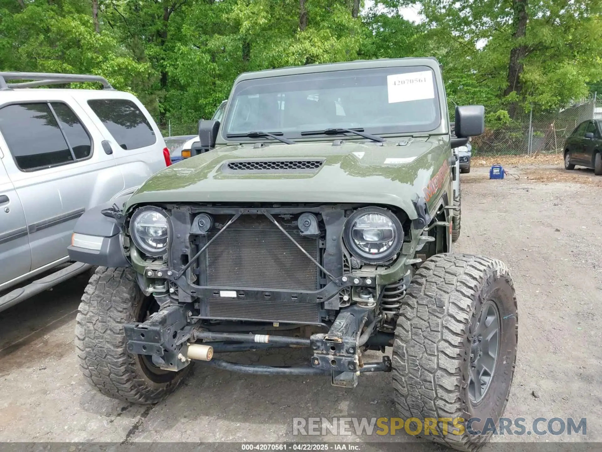 12 fotografías del automóvil dañado 1C6JJTEG0ML603356 JEEP GLADIATOR 2021